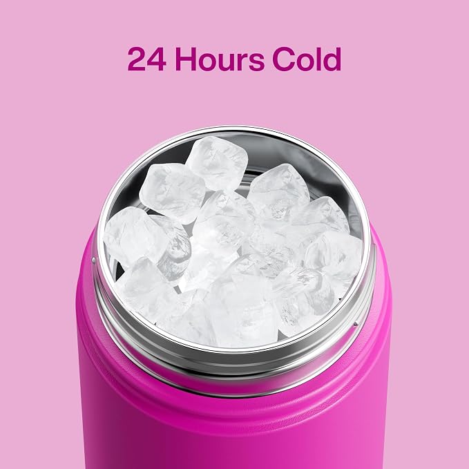 ENCOOL Kids Insulated Water Bottle - 12oz Stainless Steel Water Bottle with - Image 4