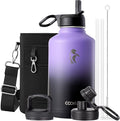 Coolflask Half Gallon Water Bottle Insulated by Coolflask