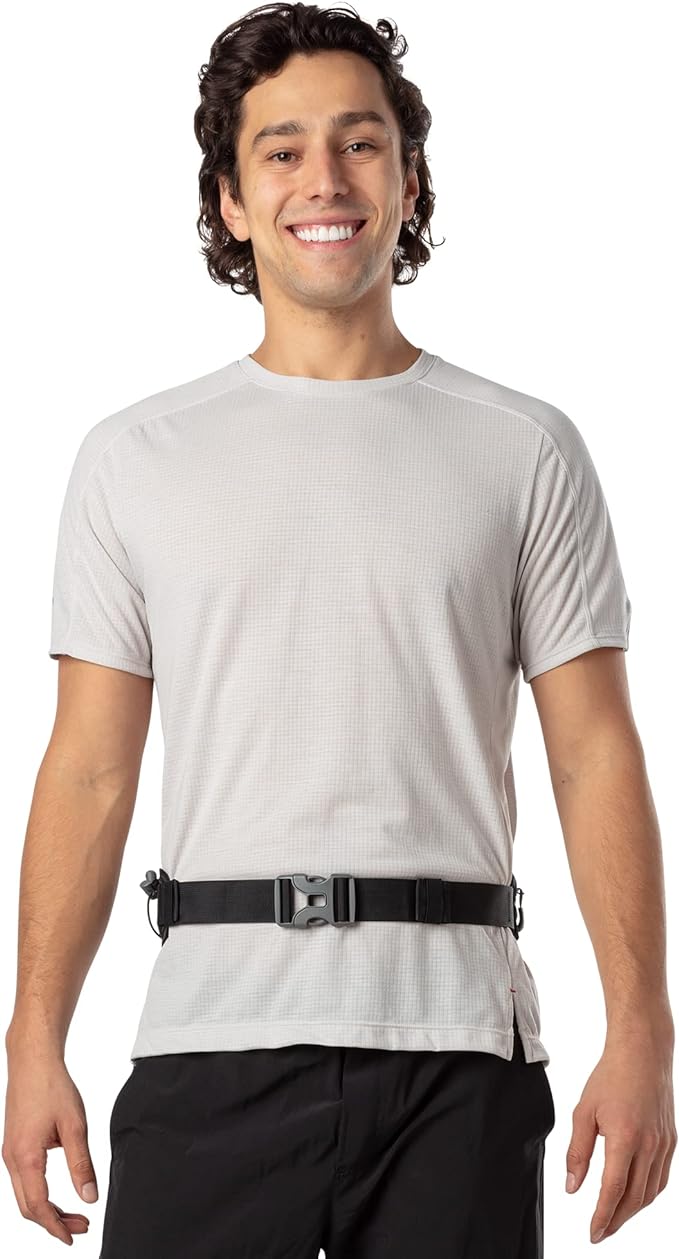 Nathan Peak Running Hydration Waist Pack Belt w/ Speed Draw Flask Water Bottle - Image 5