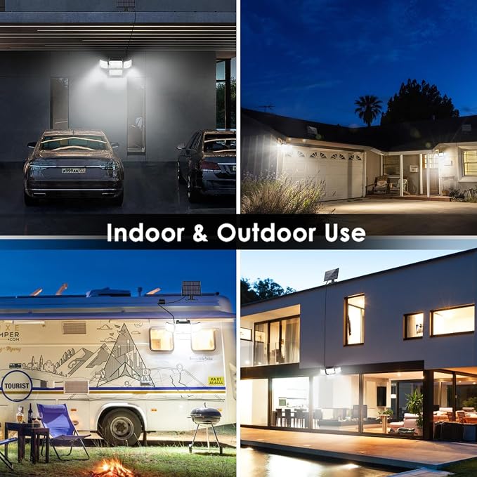 CLAONER Solar Outdoor Lights Motion Sensor 3500LM 288 LED Solar Security Lights - Image 8