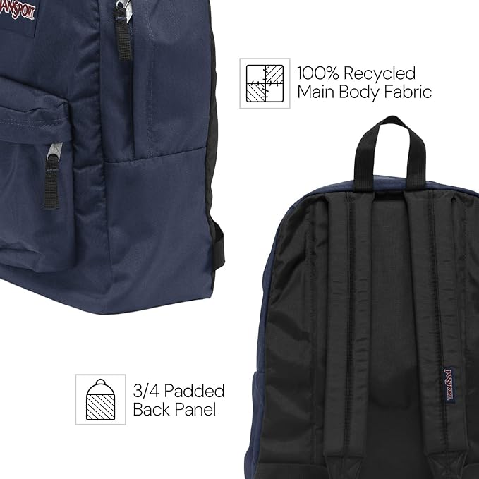 JanSport SuperBreak One Backpack Navy - Image 3