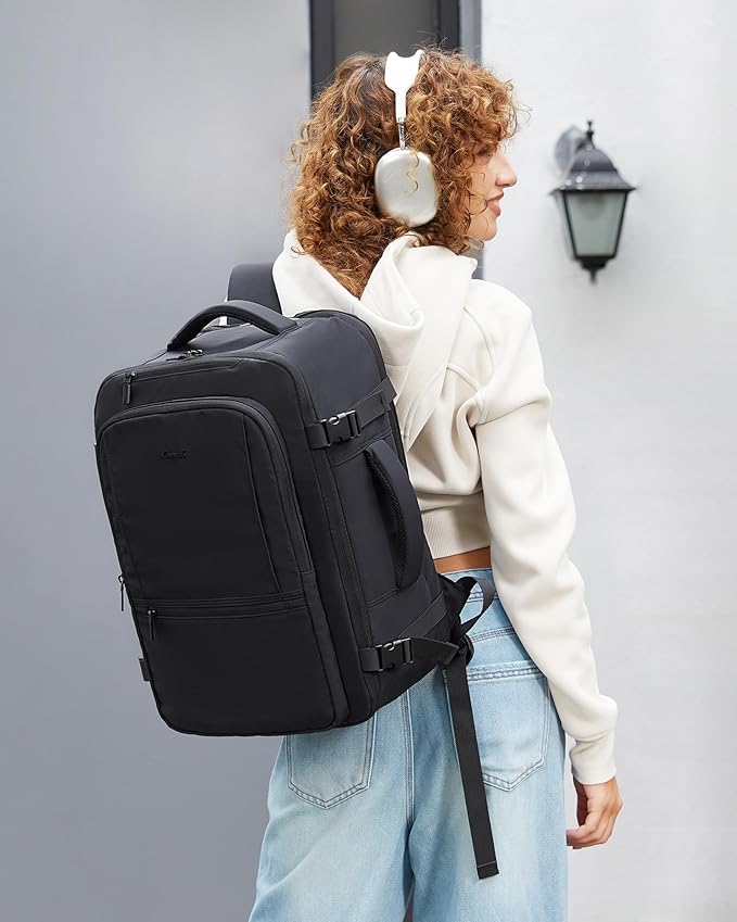 LOVEVOOK Travel Backpack for Women & Men, 40L Large Carry On Backpack Airline - Image 2