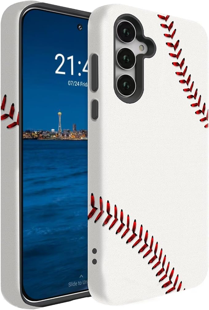 Compatible for Samsung Galaxy A36 5G Case, Dual Layer Heavy Duty 2 in 1 by BSMOSPER
