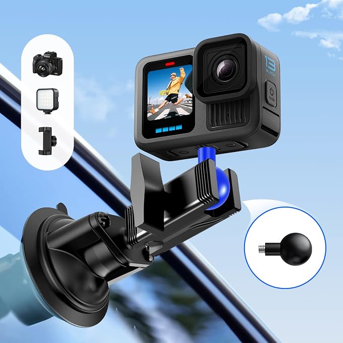 1-Inch B Size Ball to 1/4"-20 Screw Adapter – Camera Mount Converter, Fits - Image 5