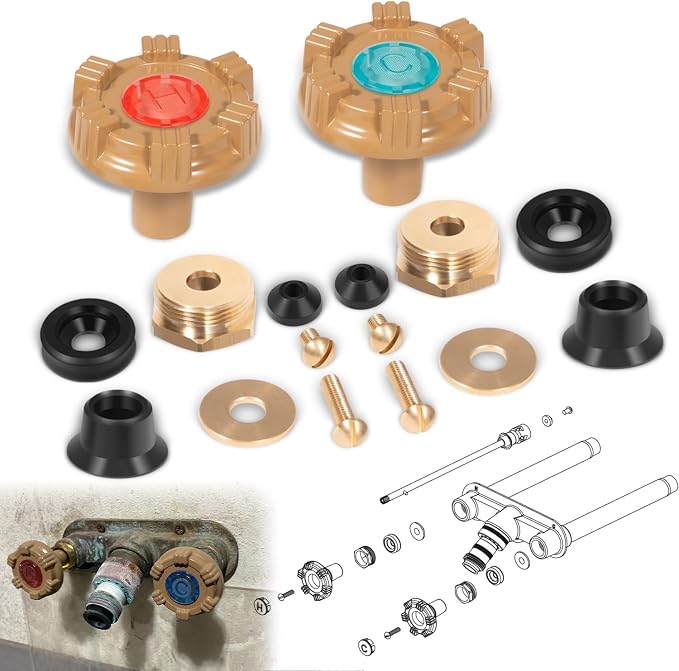 RK-22MH Repair Kit Metal Handle, Outside Faucet, Compatible by yourour