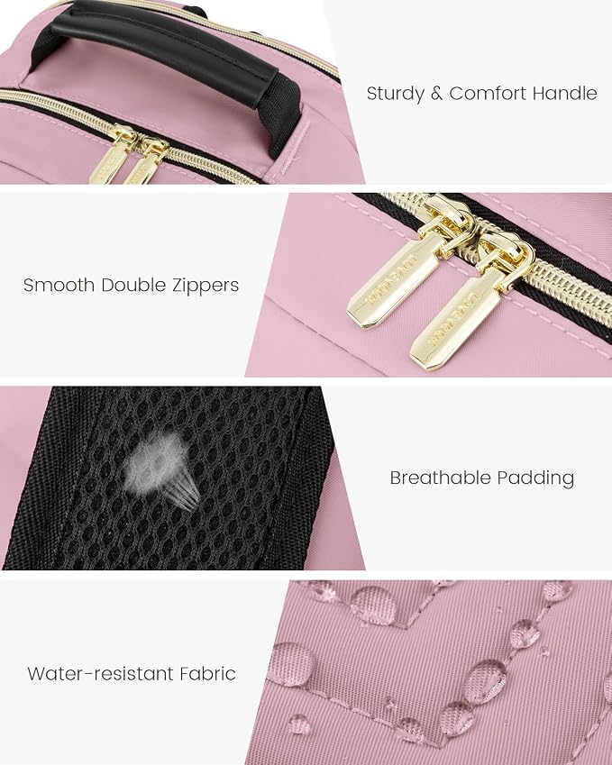 LOVEVOOK Laptop Backpack Purse for Women, Work Travel Computer Bags, College - Image 9