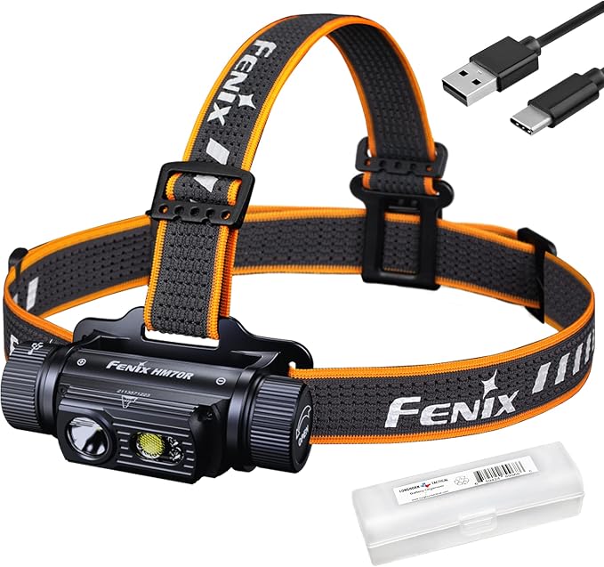 Fenix HM70R Headlamp, 1600 Lumen USB-C Rechargeable by Fenix