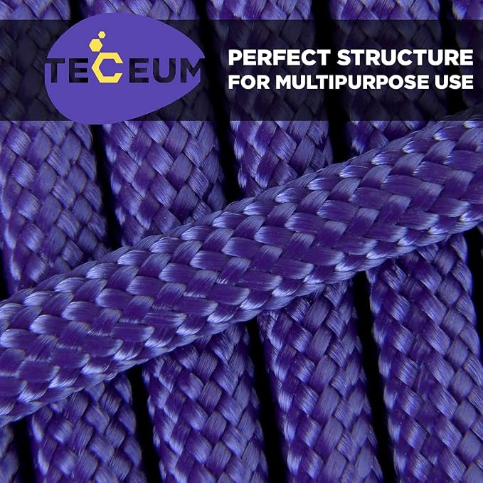 TECEUM Reflective Paracord Rope 1000 – 1000ft/200ft/100ft/50ft – 40+ Colors – - Image 5