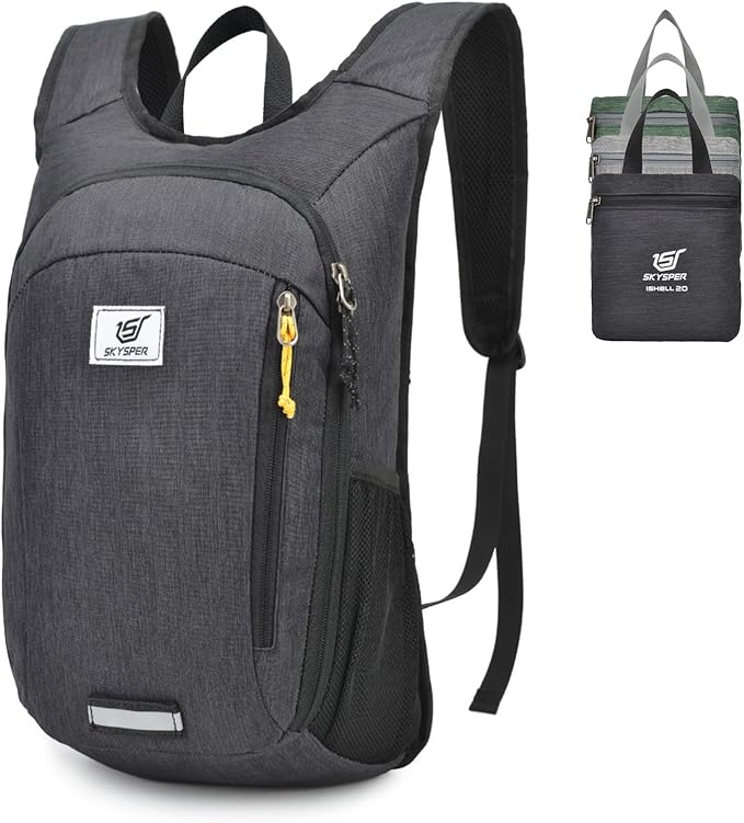 SKYSPER Small Daypack 10L/15L/20L Hiking Backpack Packable Lightweight Travel by SKYSPER