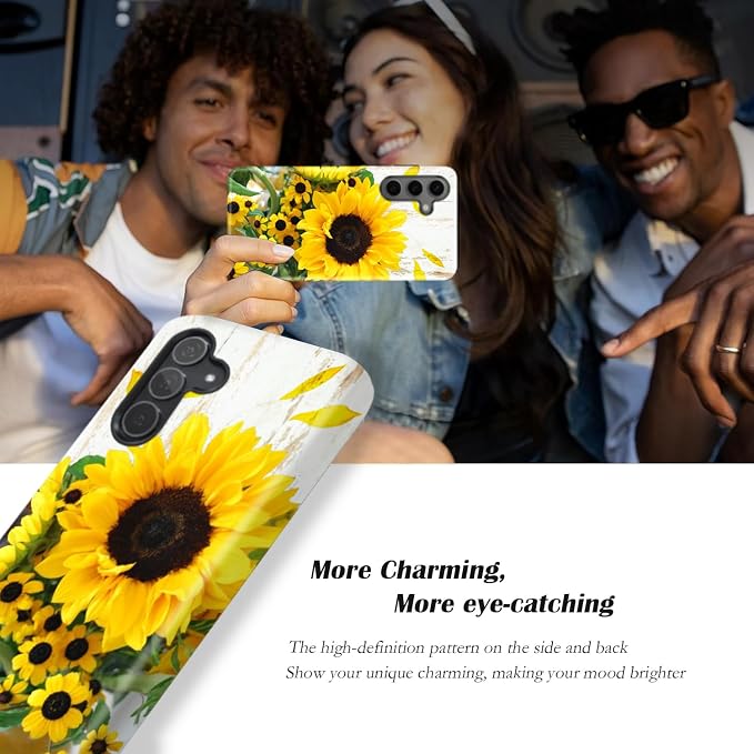 Compatible for Samsung Galaxy A16 5G Case, Dual Layer Heavy Duty 2 in 1 - Image 4