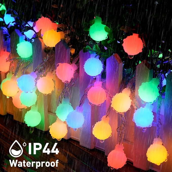JMEXSUSS 100 LED Battery Operated Christmas Lights Indoor Outdoor Waterproof - Image 5