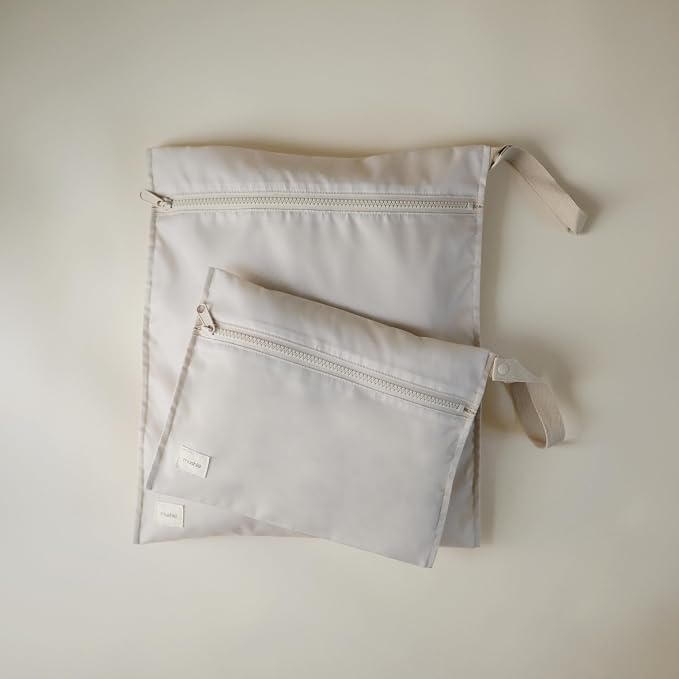 mushie Water Resistant Wet Bags | Large & Small Reusable Storage Bag - Image 3