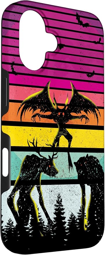 Cryptkin Cute Mothman Cryptid Map Case - Image 3