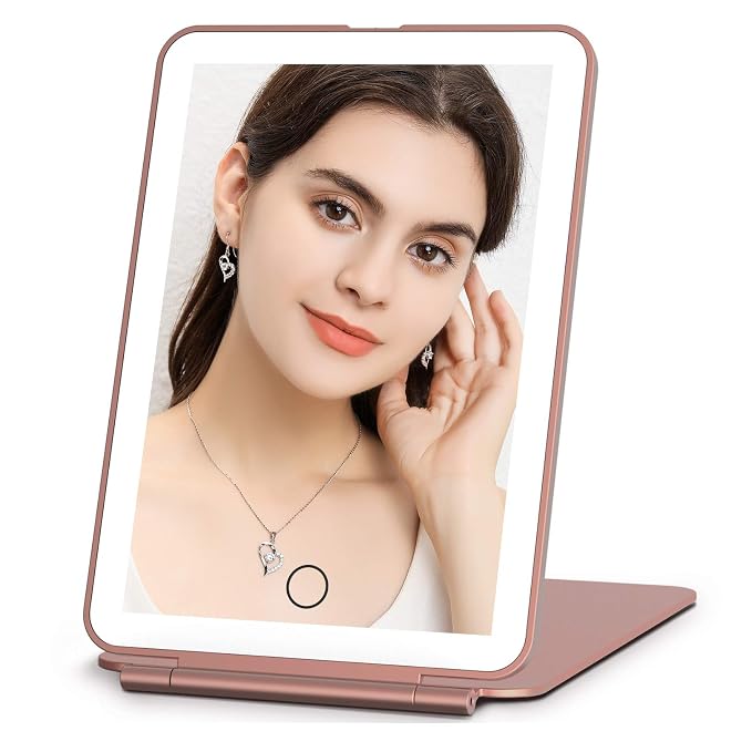 FUNTOUCH Rechargeable Travel Makeup Mirror by FUNTOUCH