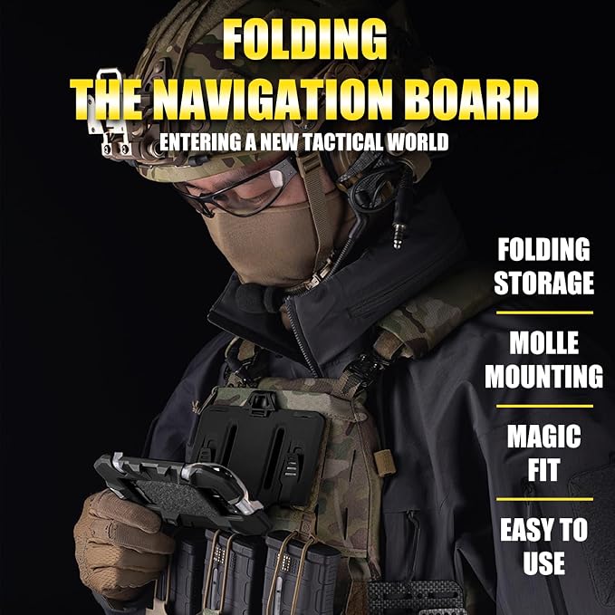 Zhongren Tactical Plate Carrier Vest Attachments Universal Phone Chest Mount - Image 8