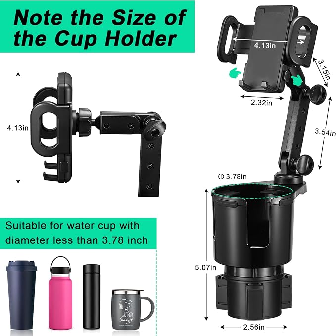 This Hill Car Cup Holder Expander Adjustable Base - Image 3