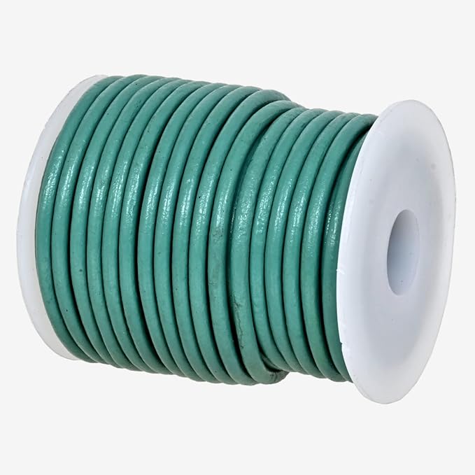GENIQUE Real/Genuine Round Leather String Cord by GENIQUE