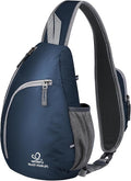 WATERFLY Crossbody Sling Bag Small Water Resistant Backpack Lightweight by Waterfly