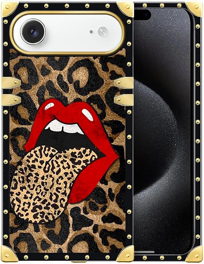 for iPhone 17 Air Case Luxury Golden Decoration by Unknown