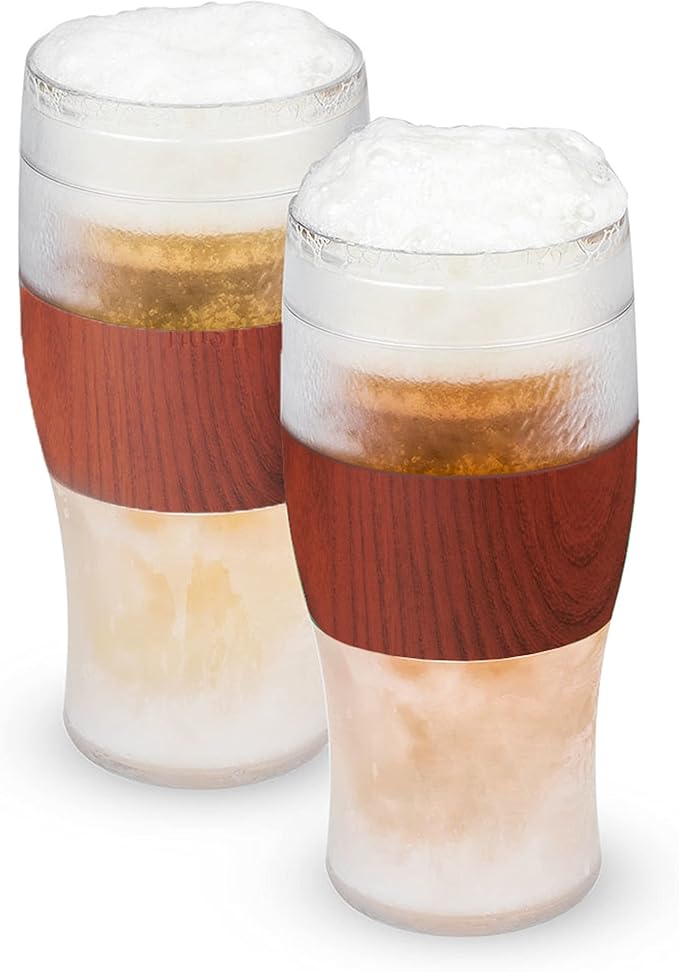 Host Freeze, Frozen Mugs, Freezable Pint Set, Beer Keep Your Drinks Cold by HOST