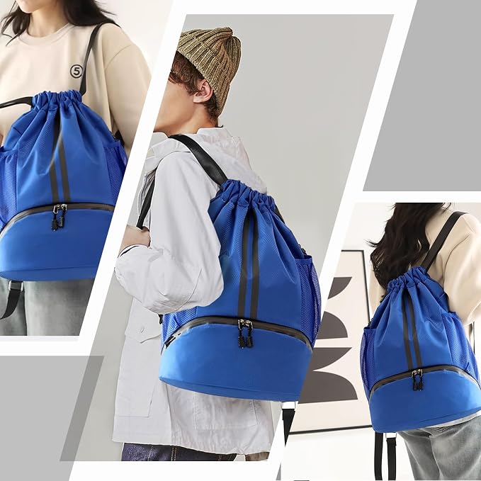 Hoedia Sports Drawstring Backpack - Image 8
