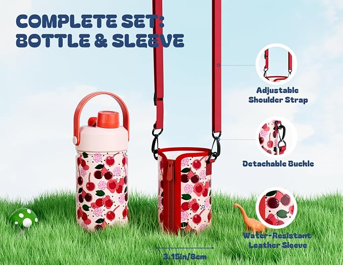 12 oz Kids Insulated Water Bottle - Image 3