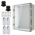 MAKERELE Extra Large Outdoor Waterproof Electrical Box IP67 Clear Waterproof by MAKERELE