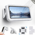 Shower Phone Holder Waterproof, 480° Rotatable, Compatible by Aourxiv