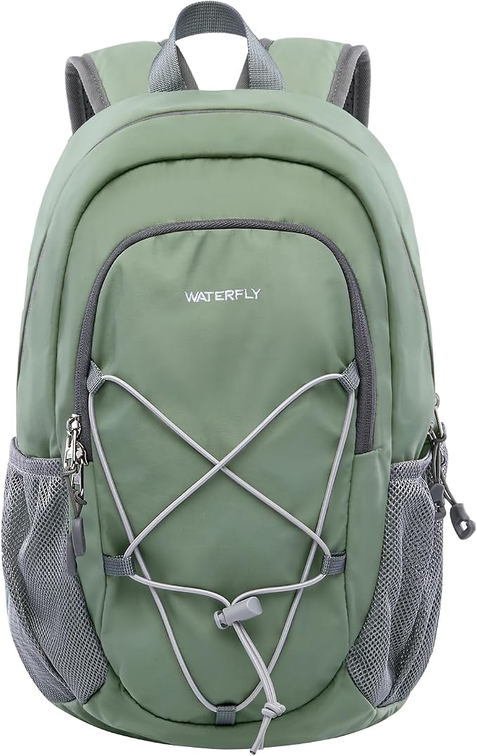 WATERFLY 12L Small Hiking Backpack: Day Pack Lightweight Travel Bag Camping by Waterfly