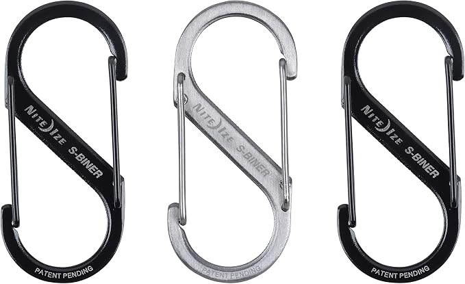 Nite IZE S-Biner Stainless Steel Dual Carabiner #2, Dual Gated Carabiner - Image 2