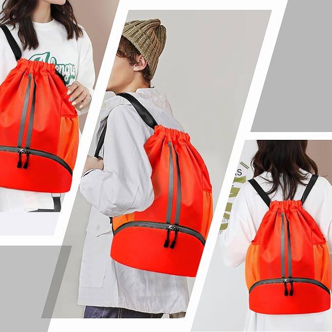 Hoedia Sports Drawstring Backpack - Image 8