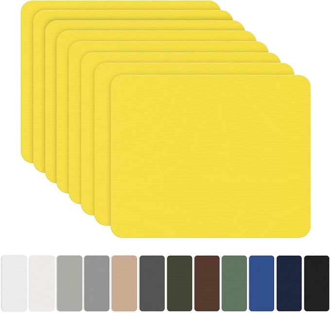 OAZ 8 Pieces 7.87 x 5.9 inch Nylon Repair Patches Nylon Fabric Patch by OAZ