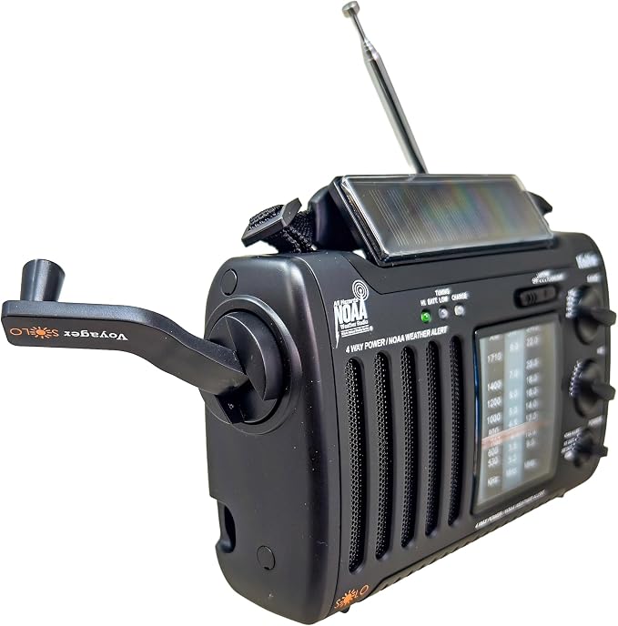 Kaito Voyager Solo Emergency AM FM SW NOAA Weather Alert Radio - Image 5