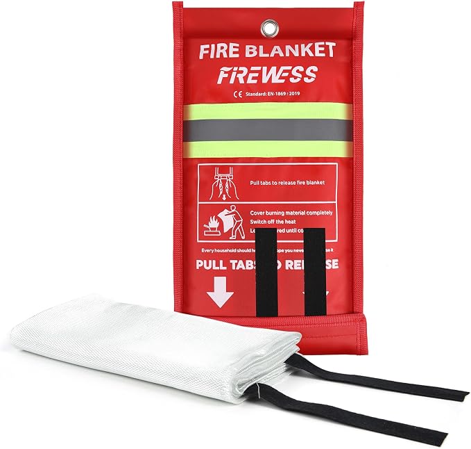 Emergency Fire Blanket, Flame Retardant Fire Blankets Emergency by FIREWESS