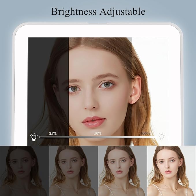 FUNTOUCH Rechargeable Travel Makeup Mirror - Image 4