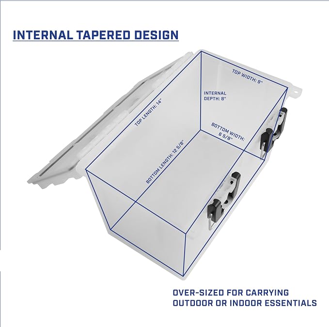 Sheffield 12763 XL Transparent Storage Bins - Image 3