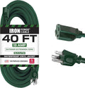 Iron Forge Cable 40 Foot Outdoor Extension Cord by IronForgeCable
