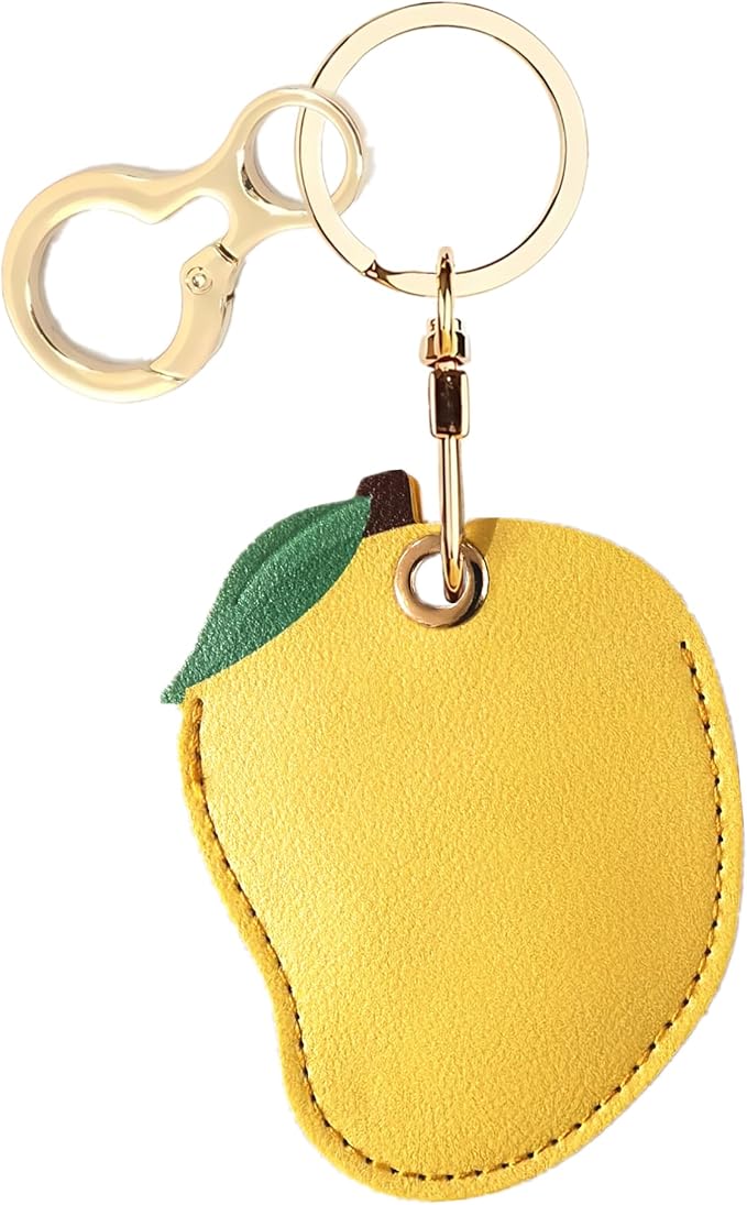 BORKUANA Leather Keychain Holder Case Compatible by BORKUANA