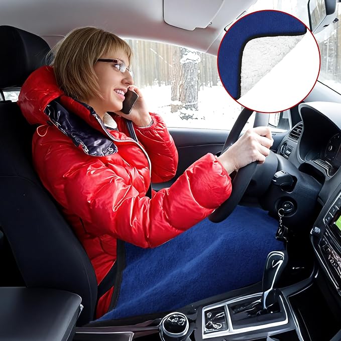Tuanse 16 x 16 Inches Car Electric Blanket 12 Volt Heated Car Blanket - Image 5