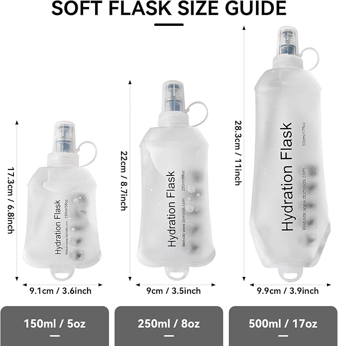 150ml Soft Flask Soft Water Bottle - Image 2