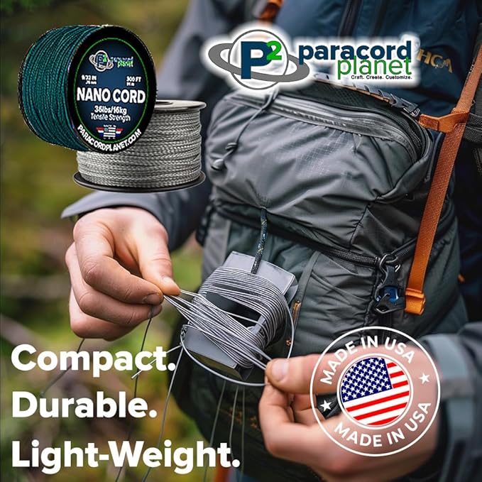 Paracord Planet Nano Cord –Lightweight Nylon Nano Paracord – Great - Image 4