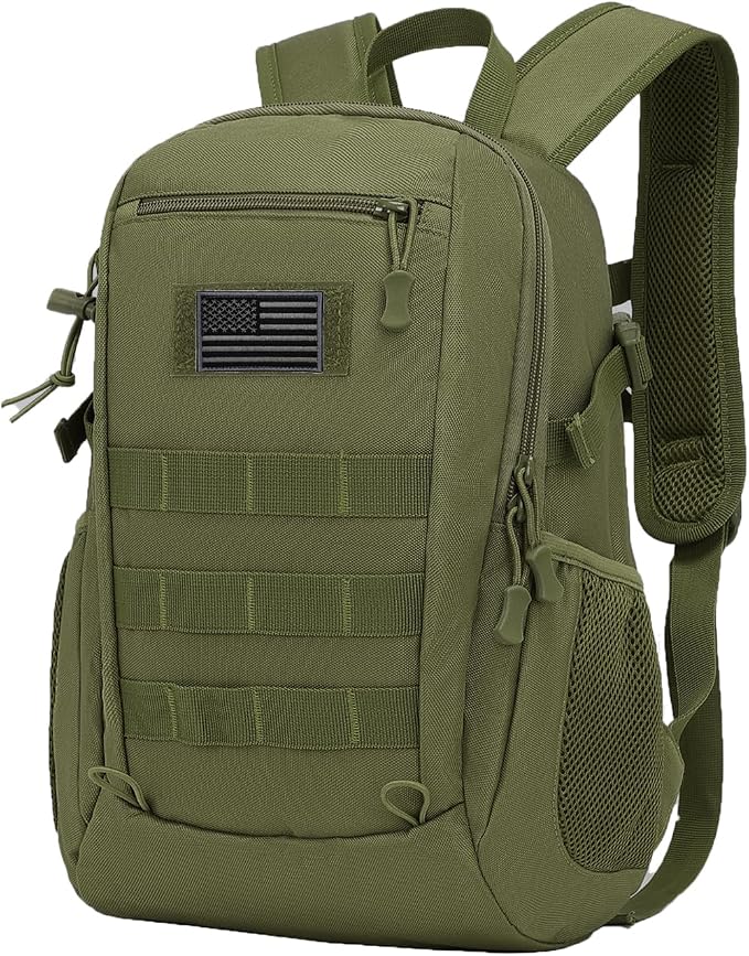 ArcEnCiel 10L/20L Mini X-Small Tactical Backpack MOLLE Daypack Gear Pack by ArcEnCiel