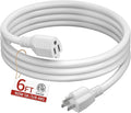 16/3 Short Extension Cord 6 FT, Indoor 3 Prong Power Cable, Suitable by Skrizcable