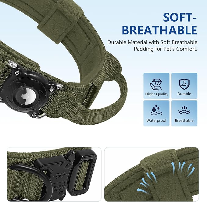 Waterproof AirTag Dog Collar - Image 3