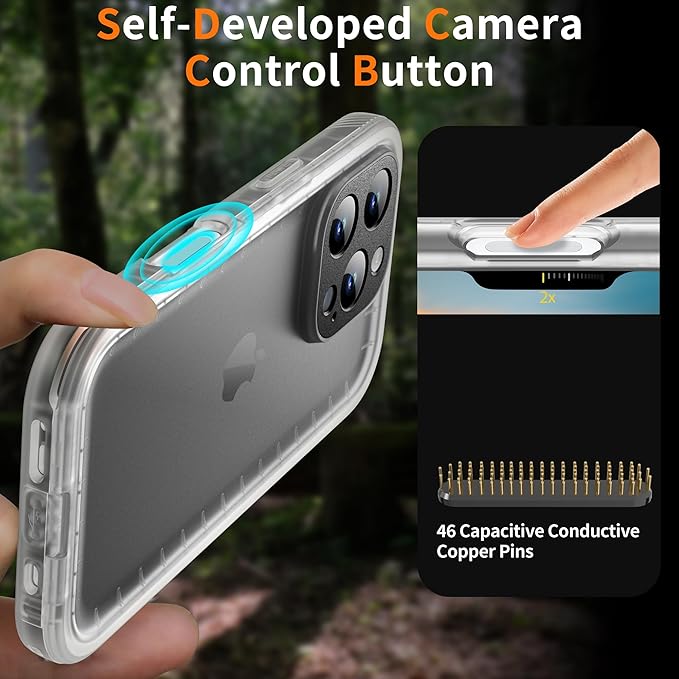 Cozycase for iPhone 16 Pro Max Case Waterproof - Image 5