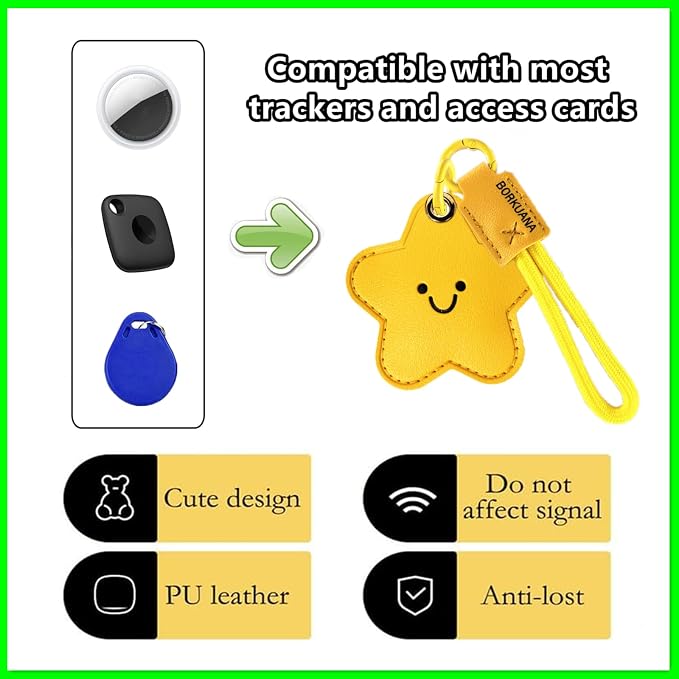 Leather Keychain Holder Case Compatible - Image 3