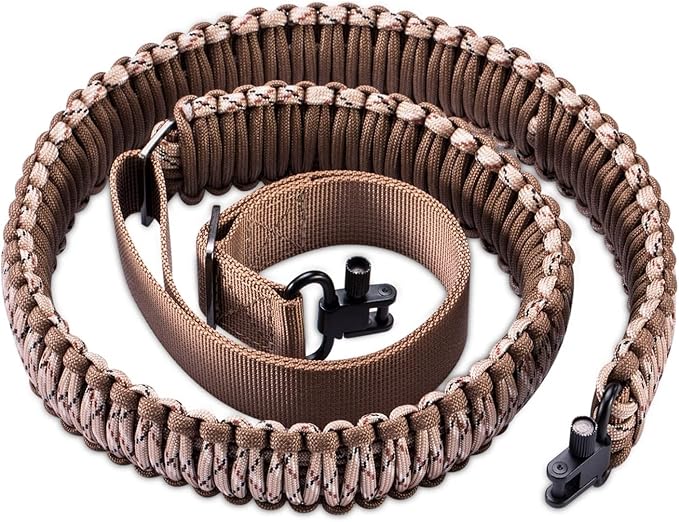 VVAAGG Two-Point Paracord Rifle Sling by ParacordSpecialist