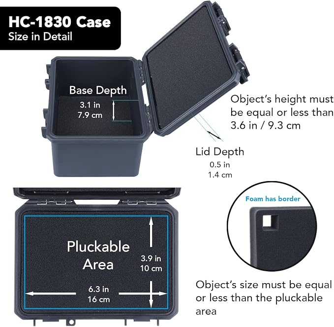Lykus HC-1830 Mini Hard Case Dry Box - Image 3