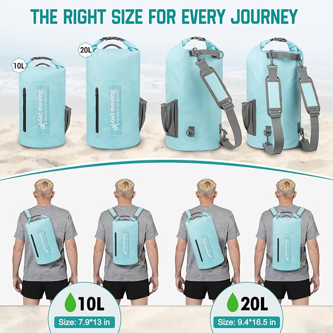 BKNOOU Dry Bag Waterproof Backpack - Image 8