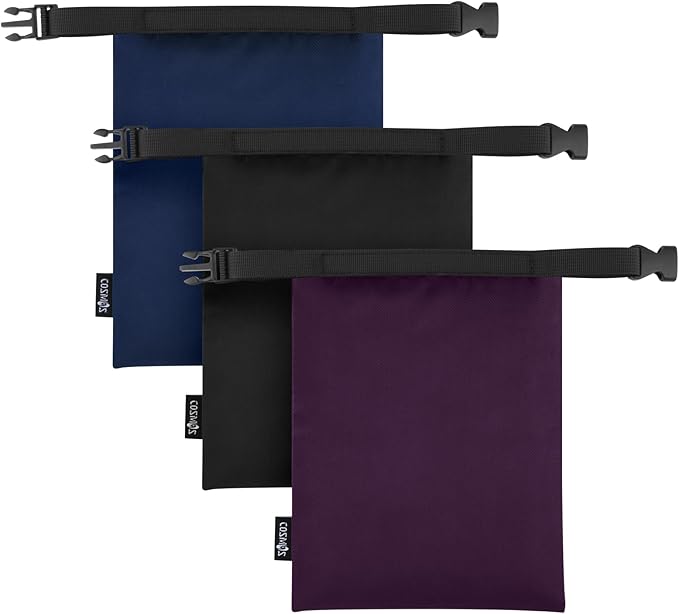 Cosmos 3 Pcs Waterproof Dry Bag, Mini Waterproof Pouch Portable Dry Sacks Small by Unknown